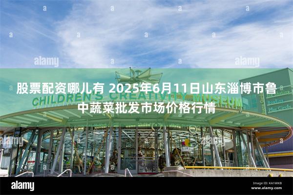 股票配资哪儿有 2025年6月11日山东淄博市鲁中蔬菜批发市场价格行情